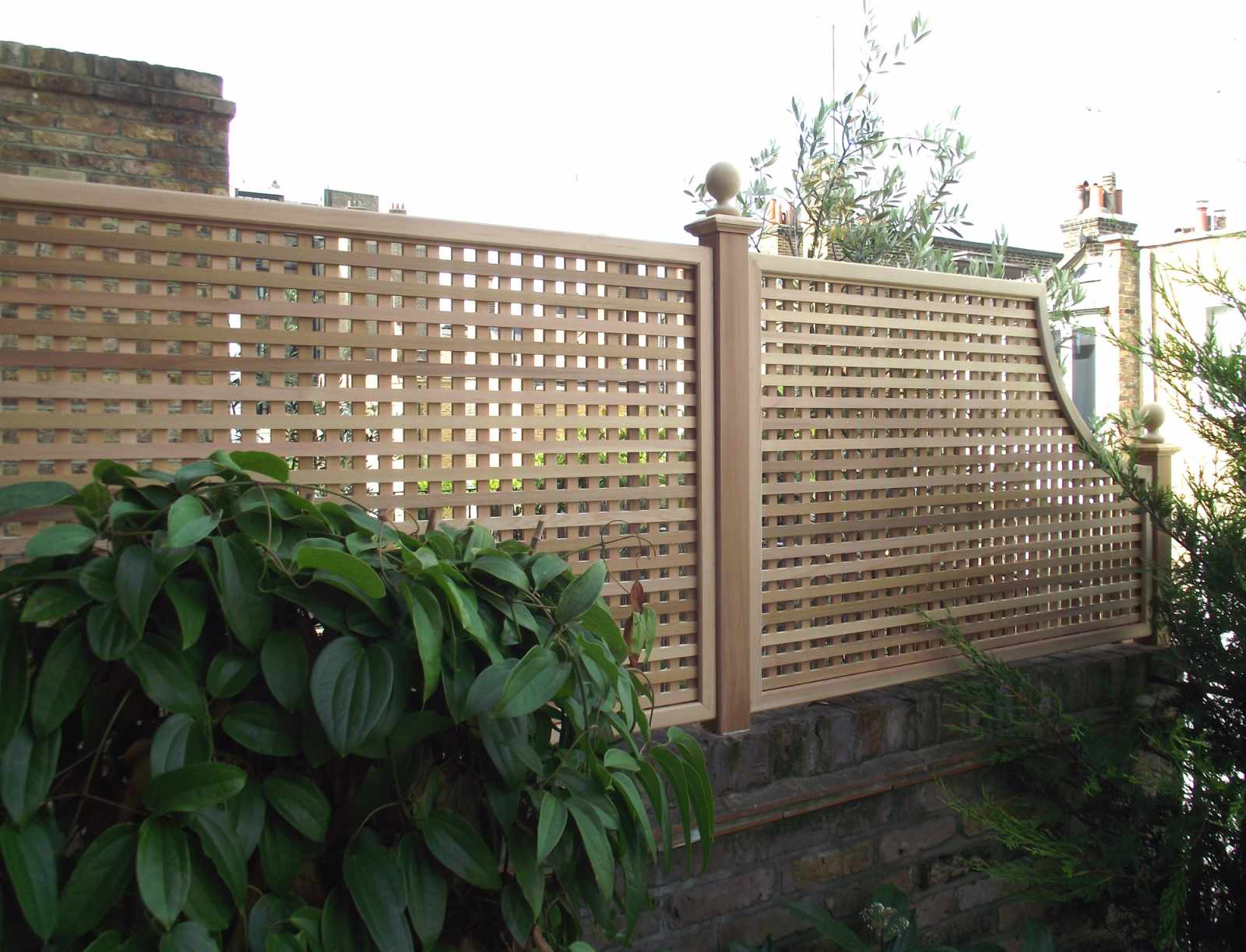 Natural Bespoke Trellis Panels Essex UK The Garden Trellis Company