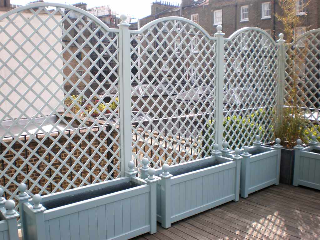 Wooden Garden Planter Boxes, Contemporary and Traditional 