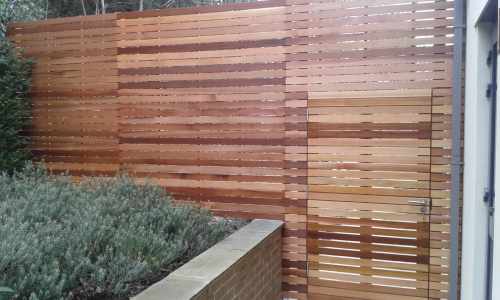 Bespoke Double Sided Frameless Fencing