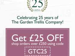 Get £25 off to celebrate our 25th anniversary!