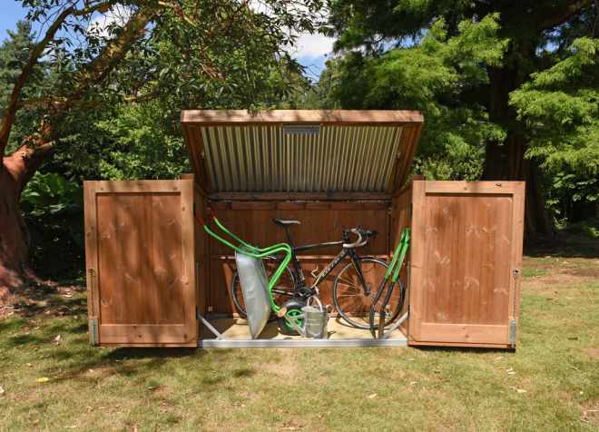 Wooden Bike Sheds The Garden Trellis Company