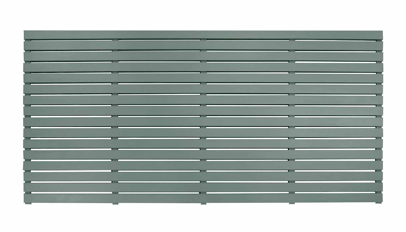 RHS Prestige Wide Slatted Fence Panel (45mm slat)