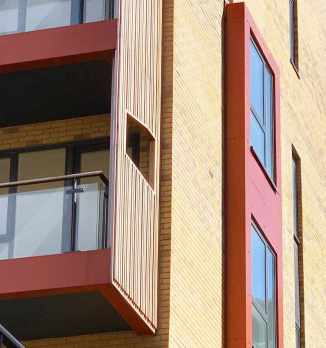 Case Study: Solid Panels for Apartment Balconies