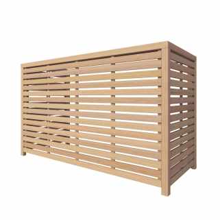 Prestige Large Air Conditioning Cover in Western Red Cedar