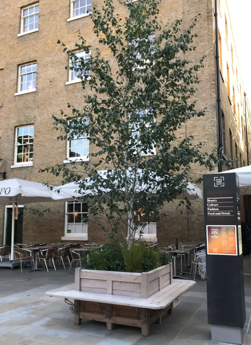 Bespoke planter - Duke of York Square, London