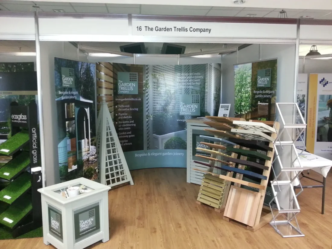 The Garden Trellis Company stand