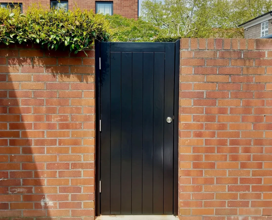 Bespoke Solid Gate painted in Black 20240501_121844.jpeg