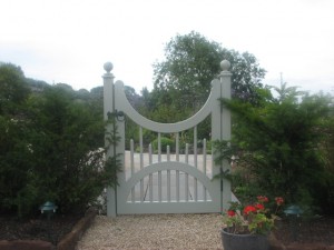 Bespoke Decorative Painted Gate