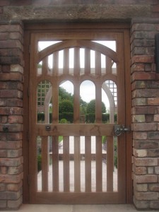 Bespoke Decorative Hardwood Gate