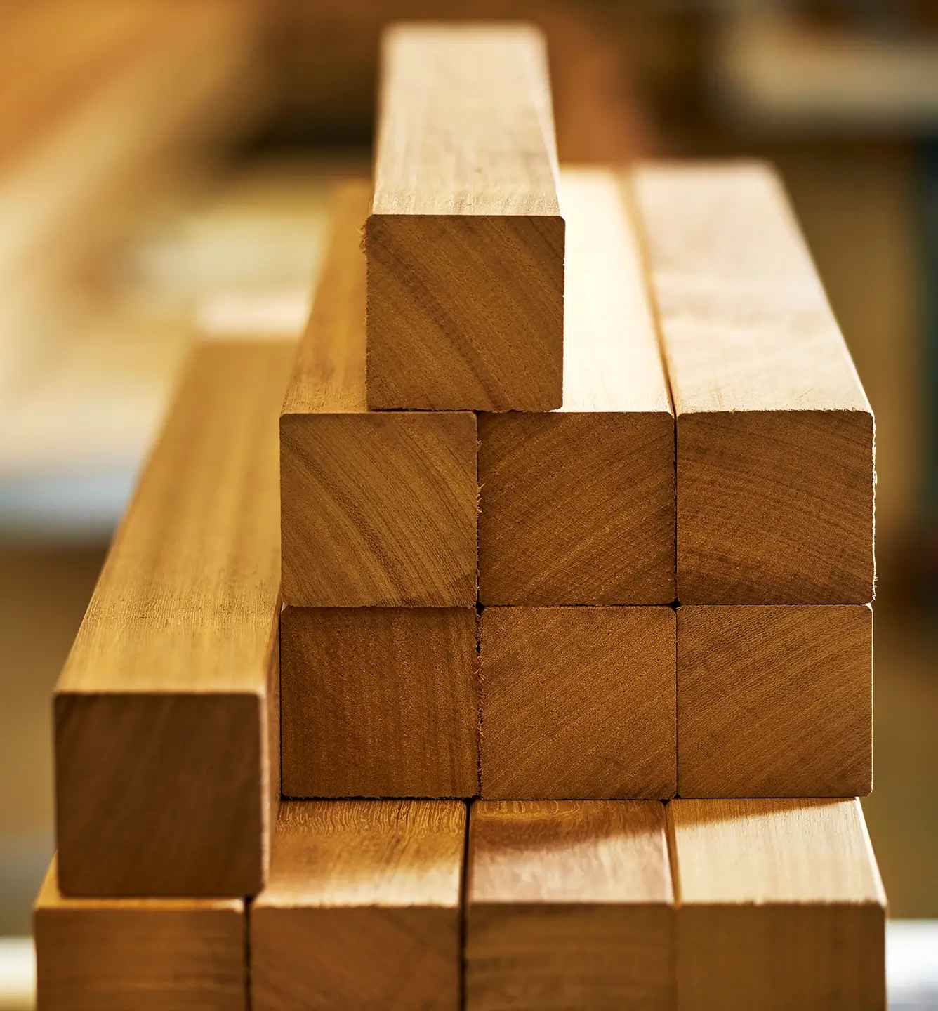 Timber end grain