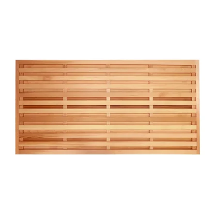 RHS Prestige Double Slatted Panel Cedar