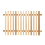 RHS Prestige Pointed Top Picket Fence Panels - Western Red Cedar