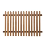 RHS Prestige Pointed Top Picket Fence Panels - Thermally Treated Timber