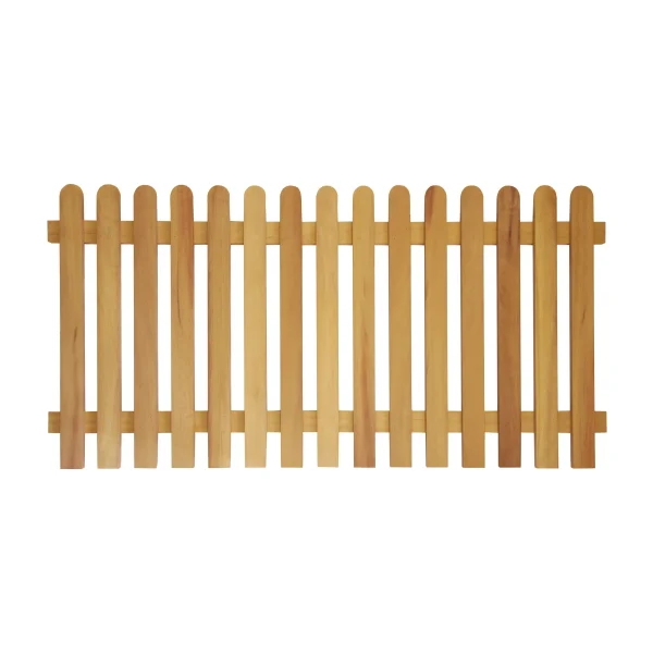 Prestige Picket Fence Round Top Iroko