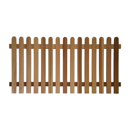 Prestige Picket Fence Round Top Western Red Cedar