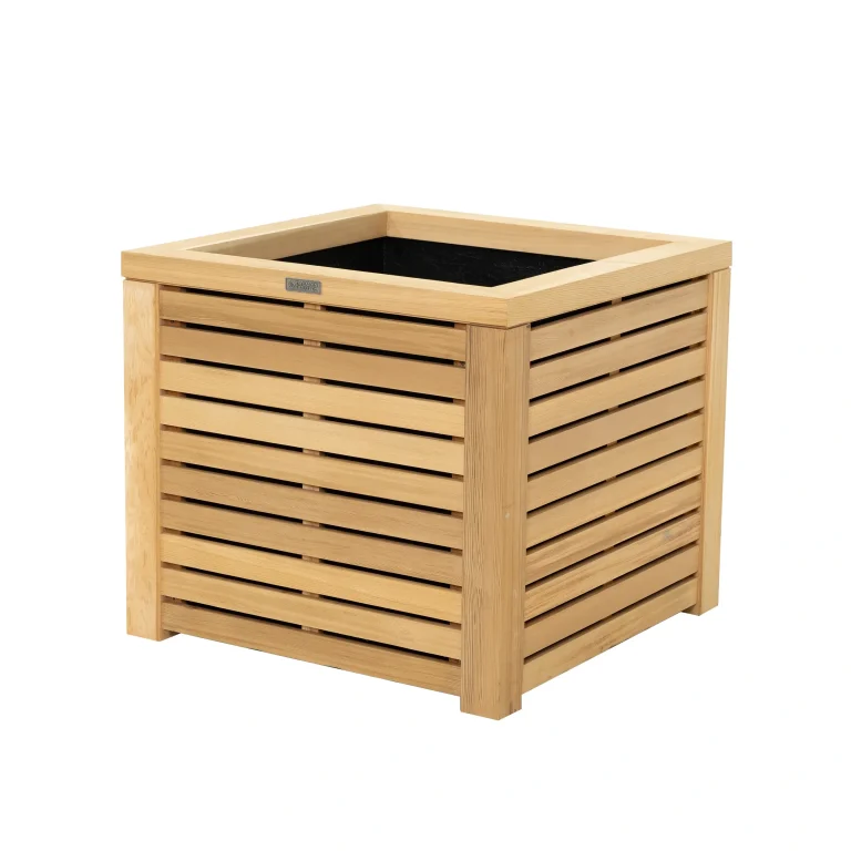 RHS Prestige Slatted Square Planter