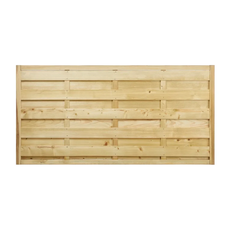 Solid Fence Panels Natural