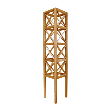 RHS Prestige Square Wooden Cross Detail Tower Obelisk Western Red Cedar