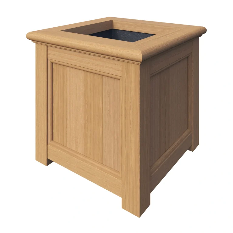 RHS Prestige Traditional Square Planter Western Red Cedar