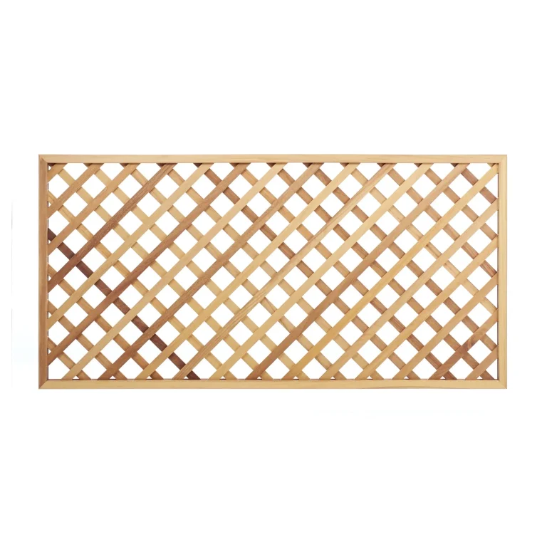 RHS Prestige Diagonal Trellis (68mm gap) Iroko