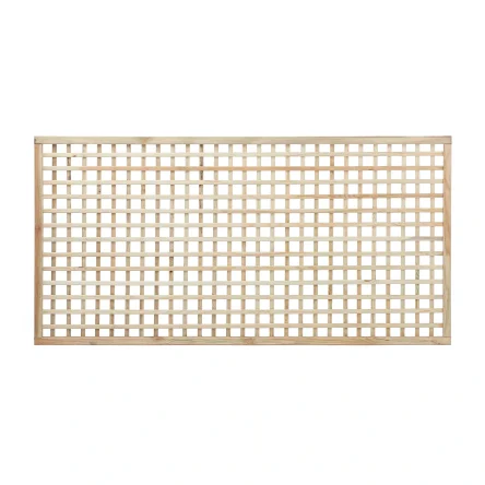 Square Trellis Panel Natural