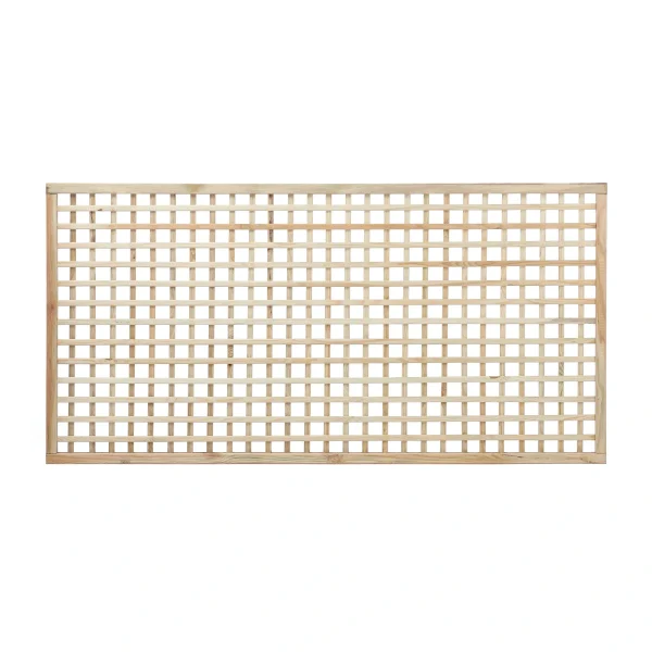 Square Trellis Panel Natural