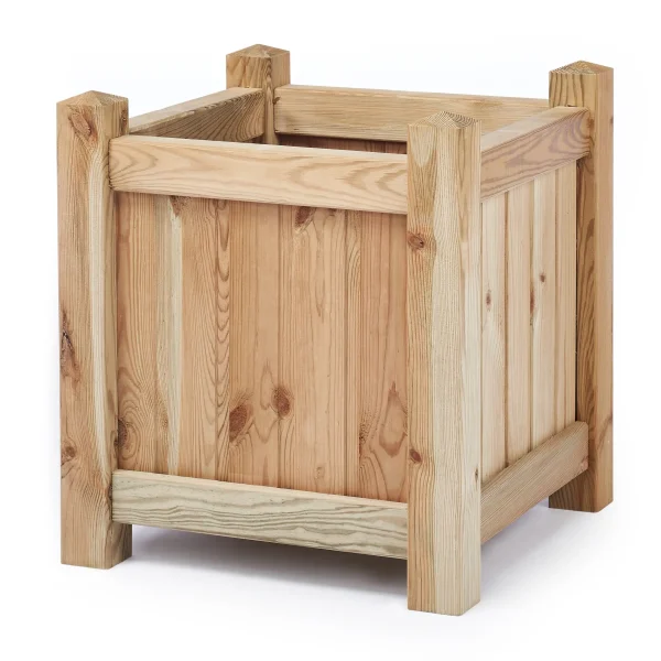 Square Planter Natural