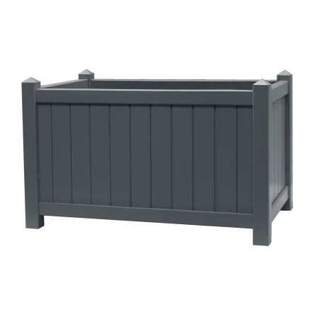 Rectangular Planter 1050 x 650mm Painted Charcoal