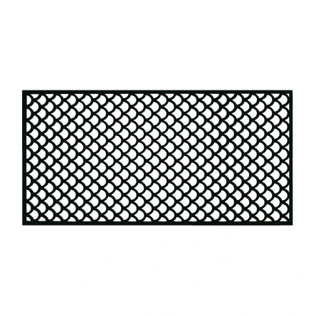 Arcus Decorative Screen - Painted Black