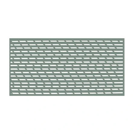 Linear Decorative Screen - Painted Greenwich Green