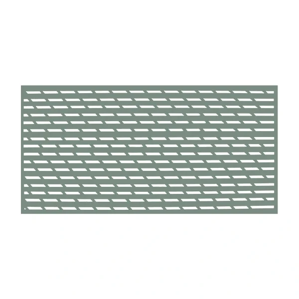 Linear Decorative Screen - Painted Greenwich Green