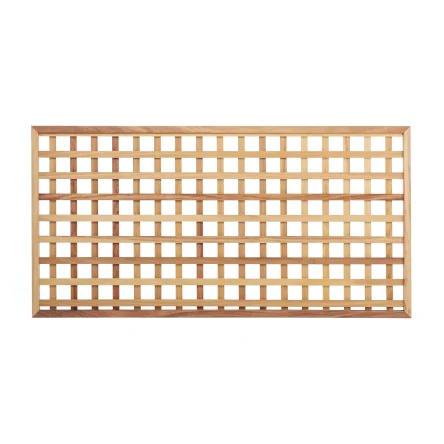 RHS Prestige Square Trellis (68mm gap) Iroko