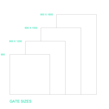 Trellis Gate - Diagonal Trellis