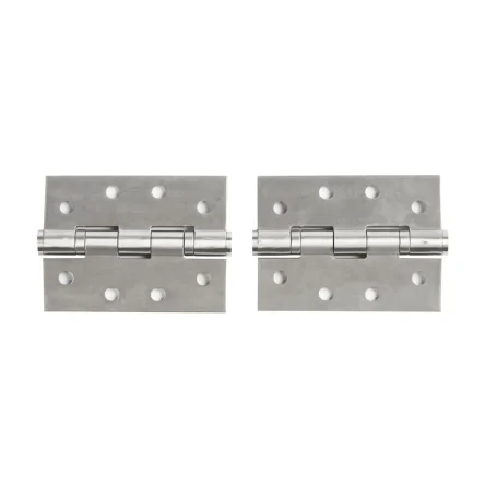 Pair of Stainless Steel Butt Hinges