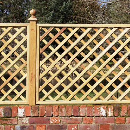 Prestige Studded Fence Post 70mm x 70mm