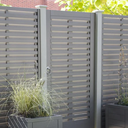 RHS Prestige Double-Sided Slatted Gate