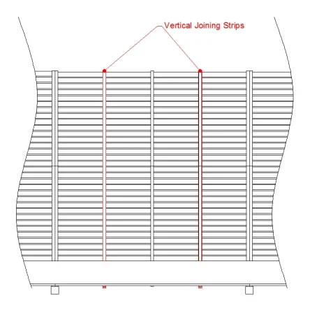 Vertical Jointing Strip