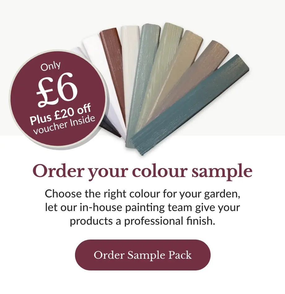 Colour sample popup graphic